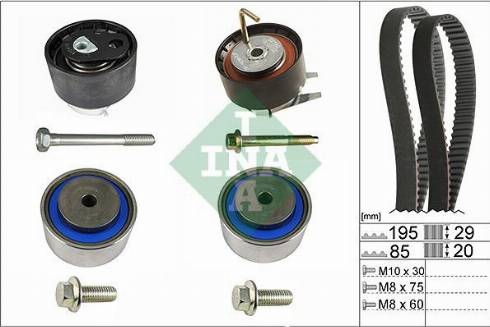 Wilmink Group WG1251839 - Zobsiksnas komplekts adetalas.lv