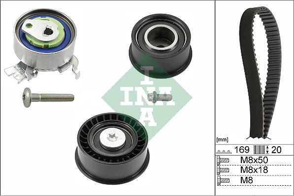 Wilmink Group WG1251223 - Zobsiksnas komplekts adetalas.lv