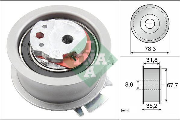 Wilmink Group WG1252455 - Spriegotājrullītis, Gāzu sadales mehānisma piedziņas siksna adetalas.lv