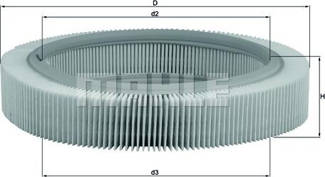 Wilmink Group WG1216203 - Gaisa filtrs adetalas.lv