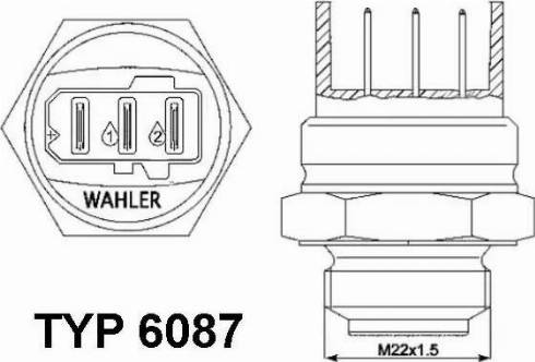 Wilmink Group WG1700195 - Termoslēdzis, Radiatora ventilators adetalas.lv