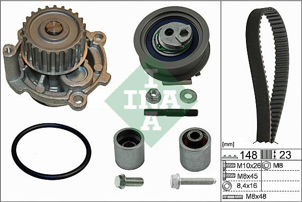 Wilmink Group WG1710040 - Ūdenssūknis + Zobsiksnas komplekts adetalas.lv