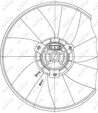 Wilmink Group WG1720603 - Ventilators, Motora dzesēšanas sistēma adetalas.lv