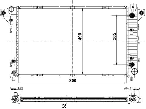 Wilmink Group WG1721179 - Radiators, Motora dzesēšanas sistēma adetalas.lv