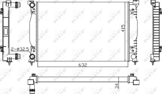 Wilmink Group WG1721363 - Radiators, Motora dzesēšanas sistēma adetalas.lv