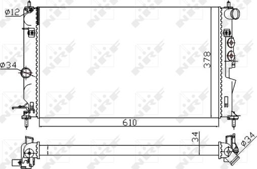 Wilmink Group WG1721384 - Radiators, Motora dzesēšanas sistēma adetalas.lv