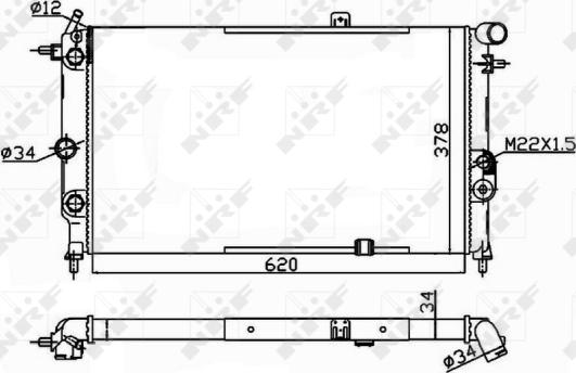 Wilmink Group WG1723593 - Radiators, Motora dzesēšanas sistēma adetalas.lv