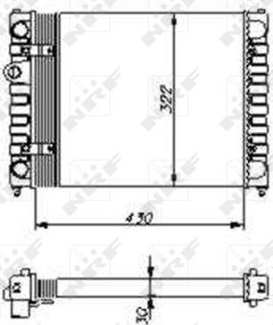 Wilmink Group WG1722876 - Radiators, Motora dzesēšanas sistēma adetalas.lv