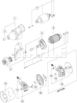 Wilmink Group WG2045145 - Starteris adetalas.lv