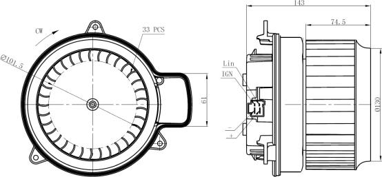 Wilmink Group WG2160421 - Salona ventilators adetalas.lv