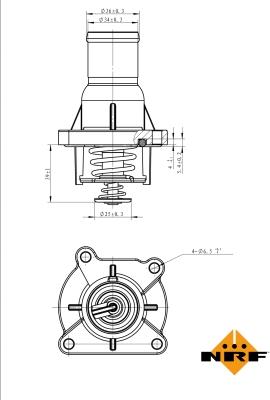 Wilmink Group WG2184669 - Termostats, Dzesēšanas šķidrums adetalas.lv