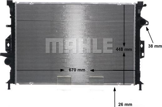 Wilmink Group WG2184023 - Radiators, Motora dzesēšanas sistēma adetalas.lv