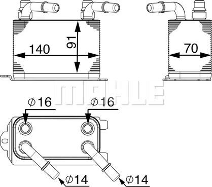 Wilmink Group WG2181245 - Eļļas radiators, Motoreļļa adetalas.lv