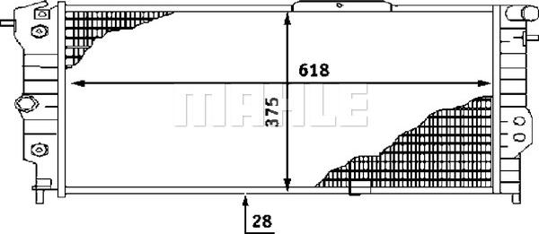 Wilmink Group WG2183613 - Radiators, Motora dzesēšanas sistēma adetalas.lv