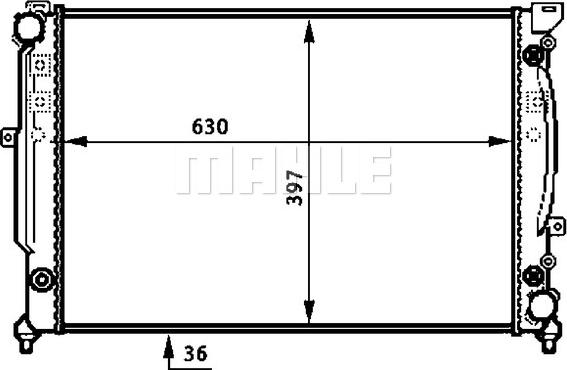 Wilmink Group WG2183855 - Radiators, Motora dzesēšanas sistēma adetalas.lv