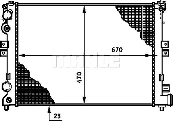 Wilmink Group WG2183792 - Radiators, Motora dzesēšanas sistēma adetalas.lv