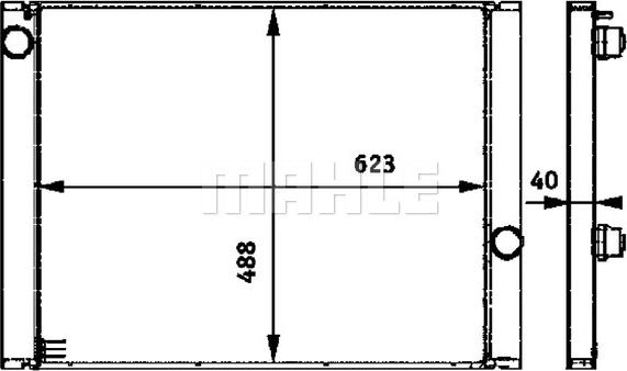 Wilmink Group WG2183780 - Radiators, Motora dzesēšanas sistēma adetalas.lv