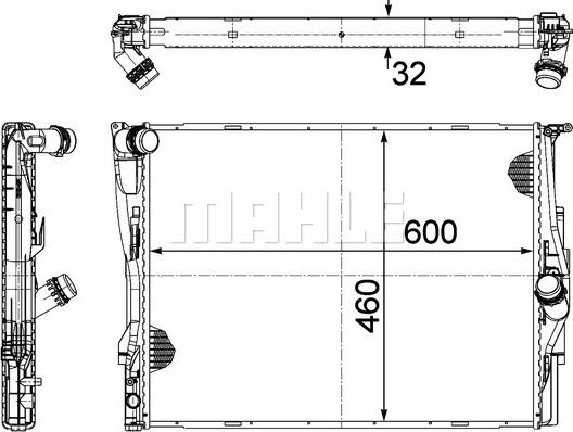 Wilmink Group WG2182301 - Radiators, Motora dzesēšanas sistēma adetalas.lv