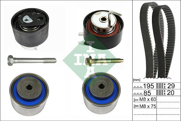 Wilmink Group WG2263976 - Zobsiksnas komplekts adetalas.lv