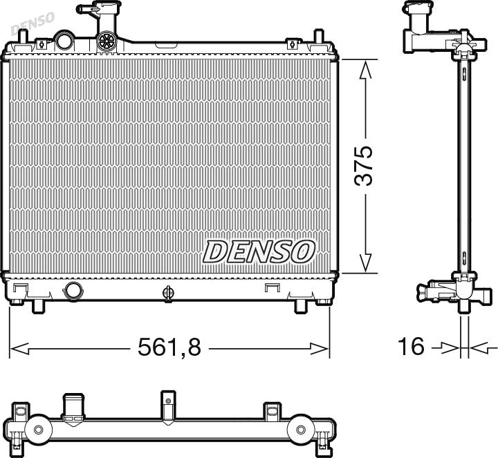 Wilmink Group WG2270687 - Radiators, Motora dzesēšanas sistēma adetalas.lv