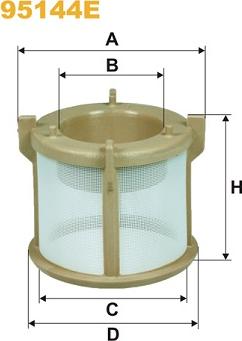 WIX Filters 95144E - Degvielas filtrs adetalas.lv