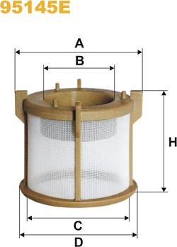 WIX Filters 95145E - Degvielas filtrs adetalas.lv