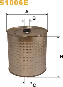 WIX Filters 51006E - Eļļas filtrs adetalas.lv