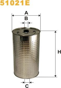 WIX Filters 51021E - Eļļas filtrs adetalas.lv