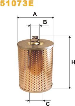 WIX Filters 51073E - Eļļas filtrs adetalas.lv