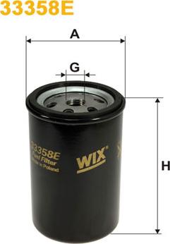 WIX Filters 33358E - Degvielas filtrs adetalas.lv