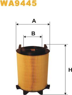 WIX Filters WA9445 - Gaisa filtrs adetalas.lv