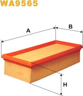 WIX Filters WA9565 - Gaisa filtrs adetalas.lv