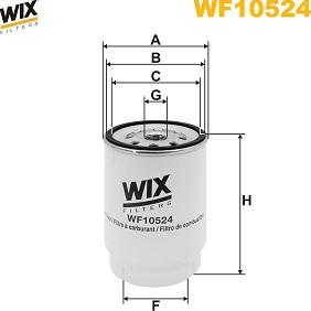 WIX Filters WF10524 - Degvielas filtrs adetalas.lv