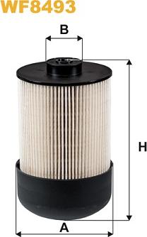 WIX Filters WF8493 - Degvielas filtrs adetalas.lv