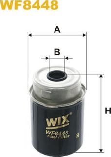 WIX Filters WF8448 - Degvielas filtrs adetalas.lv