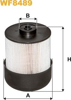 WIX Filters WF8489 - Degvielas filtrs adetalas.lv