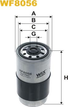 WIX Filters WF8056 - Degvielas filtrs adetalas.lv