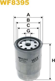 WIX Filters WF8395 - Degvielas filtrs adetalas.lv