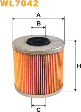 WIX Filters WL7042 - Eļļas filtrs adetalas.lv