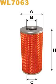 WIX Filters WL7063 - Eļļas filtrs adetalas.lv