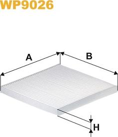 WIX Filters WP9026 - Filtrs, Salona telpas gaiss adetalas.lv