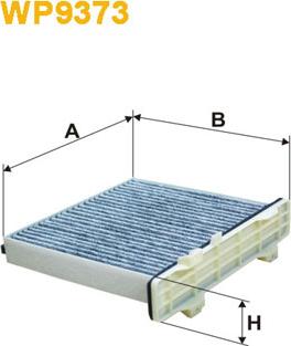 WIX Filters WP9373 - Filtrs, Salona telpas gaiss adetalas.lv