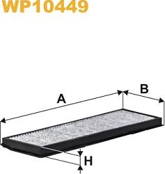 WIX Filters WP10449 - Filtrs, Salona telpas gaiss adetalas.lv