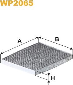 WIX Filters WP2065 - Filtrs, Salona telpas gaiss adetalas.lv