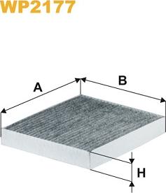 WIX Filters WP2177 - Filtrs, Salona telpas gaiss adetalas.lv