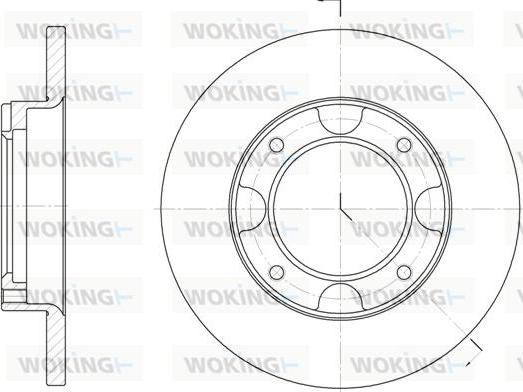 Brake Engineering 838541 - Bremžu diski adetalas.lv