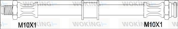 Woking G1901.21 - Bremžu šļūtene adetalas.lv