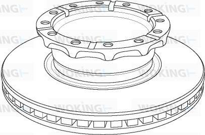 DT Spare Parts 020642237792 - Bremžu diski adetalas.lv