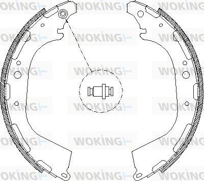 Woking Z4650.00 - Bremžu loki adetalas.lv