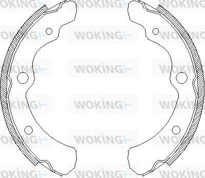 Woking Z4165.00 - Bremžu loki adetalas.lv